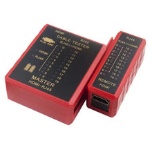 Load image into Gallery viewer, Multifunctional HDMI-Compatible Ethernet Tester Network Cable RJ45 Lan 8P8C POE Anti Burn RJ11 Telephone Line Protection
