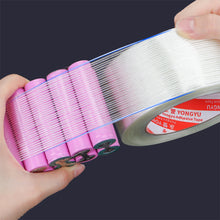 Load image into Gallery viewer, Fiberglass Tape Lithium Battery Pack Insulation Wrap Strong Stripes Single-sided High Temperature Resistance Adhesive Fixed Seal