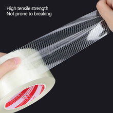 Load image into Gallery viewer, Fiberglass Tape Lithium Battery Pack Insulation Wrap Strong Stripes Single-sided High Temperature Resistance Adhesive Fixed Seal