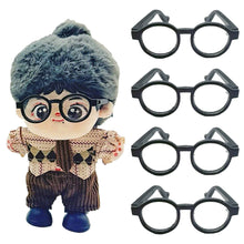 Load image into Gallery viewer, For Labubu Glasses 6.5cm Cute Plastic Glasses for 17cm Labubu 10cm Cotton Doll 13cm Joker Bear Dolls Toy Glasses Accessories