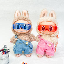 Load image into Gallery viewer, For Labubu Glasses 6cm Cute Plastic Glasses Goggles Ski Goggles for 17cm Labubu Dolls Toy Glasses Accessories