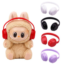 Load image into Gallery viewer, Miniature Headset for 17cm Labubu 10cm Cotton Dolls Cute DIY Doll Clothes Fashion Accessories Lovely Outfit Gifts for Girls Friends