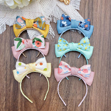 Load image into Gallery viewer, For 17cm Labubu V1 V2 V3 Skull Panda Doll Clothes Floral Prints Hair Clip Mini Cute Doll Fashion Accessories