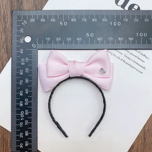 Load image into Gallery viewer, For 17cm Labubu V1 V2 V3 Skull Panda Doll Clothes Solid Color Heart-shaped Rhinestone Clothing Bow Tie Hair Clip Mini Cute Doll Fashion Accessories