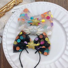 Load image into Gallery viewer, For 17cm Labubu V1 V2 V3 Skull Panda Doll Clothes Colorful Dots Clothing Bow Tie Hair Clip Mini Cute Doll Fashion Accessories