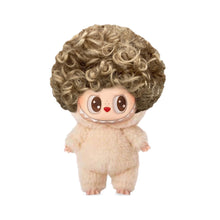 Load image into Gallery viewer, For 17cm Labubu Fashion Wig Short Hair High Temperature Fiber Soft Silk Doll Wig Multi-color Doll's Accessories
