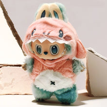 Load image into Gallery viewer, For 17cm Labubu Doll Clothes Fashion Dinosaur Shark Jumpsuits Color Match Clothes Dolls Accessories Cute Little Clothes