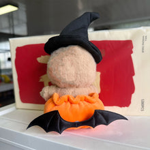 Load image into Gallery viewer, Miniature Halloween Pumpkin Costume with Hat for 17cm Labubu Dolls Cute DIY Doll Clothes Lovely Outfit Gifts for Girls Friends