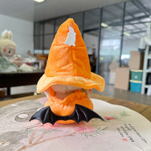 Load image into Gallery viewer, Miniature Halloween Pumpkin Costume with Hat for 17cm Labubu Dolls Cute DIY Doll Clothes Lovely Outfit Gifts for Girls Friends
