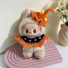 Load image into Gallery viewer, Miniature Halloween Hand-knitted Doll Costume with Hat for 17cm Labubu Cute DIY Doll Clothes Lovely Outfit Gifts for Girls Kids