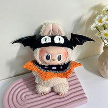 Load image into Gallery viewer, Miniature Halloween Hand-knitted Doll Costume with Hat for 17cm Labubu Cute DIY Doll Clothes Lovely Outfit Gifts for Girls Kids