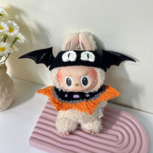 Load image into Gallery viewer, Miniature Halloween Hand-knitted Doll Costume with Hat for 17cm Labubu Cute DIY Doll Clothes Lovely Outfit Gifts for Girls Kids
