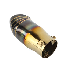 Load image into Gallery viewer, 76mm Universal Stainless Steel Car Exhaust Pipe Rear Noise Canceller Muffler End Tail Pipe Outlet Tailpipe