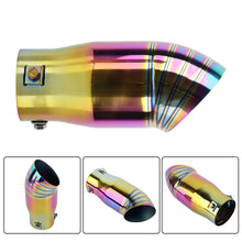 Load image into Gallery viewer, 76mm Universal Stainless Steel Car Exhaust Pipe Rear Noise Canceller Muffler End Tail Pipe Outlet Tailpipe