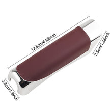 Load image into Gallery viewer, Universal Car Handbrake Leather & ABS Cover Handbrake Boot Anti-Slip Decorative Sleeve Interior Accessory