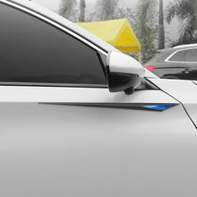 Load image into Gallery viewer, 2Pcs Car Premium Fender Side Trim Stickers for Cars Carbon Fiber Pattern TPU Decals Exterior Stickers Accessories