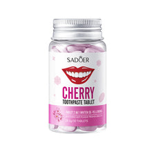Load image into Gallery viewer, Solid Toothpaste Tablets Mint Fresh Breath Tartar Removal Travel Toothpaste Chewable Portable Oral Care Tablets