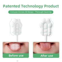 Load image into Gallery viewer, Baby Tongue Cleaner Gauze Toothbrush No-Glue Dental Wipes Infant Gum Cleanser Disposable Breastfed Baby Essentials Newborn Oral Care Kit