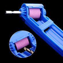 Load image into Gallery viewer, Multi-Size Fit Drill Bit Sharpening Kit Portable Twist Drill Sharpener Attachment for Power Drill Handheld Grinder for Sharpening Blunt Drill Bits