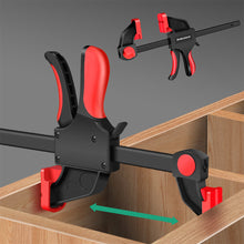 Load image into Gallery viewer, 6/8/12in Quick Release F-Style Clamp Adjustable Woodworking Quick-Grip Fixing Clamp Support Tool Strong Grip Press Clamps for Gluing and Assembly