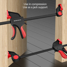 Load image into Gallery viewer, 6/8/12in Quick Release F-Style Clamp Adjustable Woodworking Quick-Grip Fixing Clamp Support Tool Strong Grip Press Clamps for Gluing and Assembly