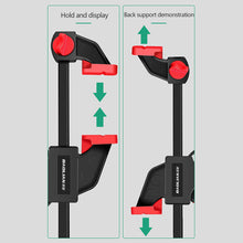 Load image into Gallery viewer, 6/8/12in Quick Release F-Style Clamp Adjustable Woodworking Quick-Grip Fixing Clamp Support Tool Strong Grip Press Clamps for Gluing and Assembly