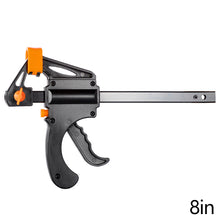 Load image into Gallery viewer, 4/6/8in Multi-Size Woodworking Clamps Heavy Duty Quick Release Adjustable Strong Grip Press Support Clamps for Gluing and Assembly
