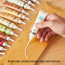 Load image into Gallery viewer, Furniture Repair Cream Door Crack Wood Crack Cabinet Scratch Nail Hole Filler Remover Easy Apply Filler Paste Color-Matching Wood Repair