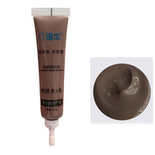 Load image into Gallery viewer, Furniture Repair Cream Door Crack Wood Crack Cabinet Scratch Nail Hole Filler Remover Easy Apply Filler Paste Color-Matching Wood Repair