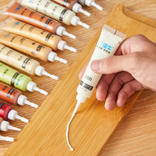 Load image into Gallery viewer, Furniture Repair Cream Door Crack Wood Crack Cabinet Scratch Nail Hole Filler Remover Easy Apply Filler Paste Color-Matching Wood Repair