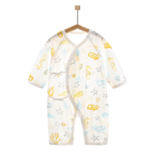 Load image into Gallery viewer, Cotton Newborn Bodysuit Air Conditioning Outfit Soft Baby Sleepwear Easy Diaper Change Gentle on Skin A-Class Quality Baby Romper