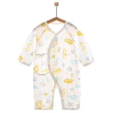 Load image into Gallery viewer, Cotton Newborn Bodysuit Air Conditioning Outfit Soft Baby Sleepwear Easy Diaper Change Gentle on Skin A-Class Quality Baby Romper