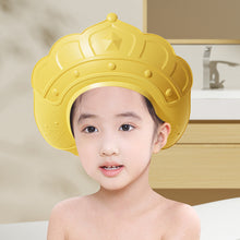 Load image into Gallery viewer, Baby Shower Soft Cap Adjustable Hair Wash Hat for Kids Ear Protection Safe Children Shampoo Bathing Shower Protect Head Cover