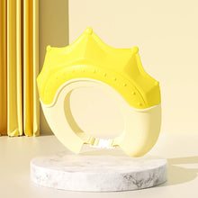 Load image into Gallery viewer, Baby Shower Soft Cap Adjustable Hair Wash Hat for Kids Ear Protection Safe Children Shampoo Bathing Shower Protect Head Cover