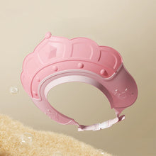 Load image into Gallery viewer, Baby Shower Soft Cap Adjustable Hair Wash Hat for Kids Ear Protection Safe Children Shampoo Bathing Shower Protect Head Cover