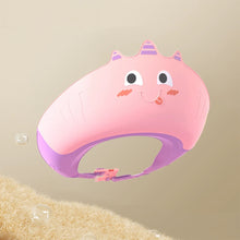 Load image into Gallery viewer, Baby Shower Soft Cap Adjustable Hair Wash Hat for Kids Ear Protection Safe Children Shampoo Bathing Shower Protect Head Cover