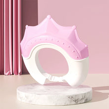 Load image into Gallery viewer, Baby Shower Soft Cap Adjustable Hair Wash Hat for Kids Ear Protection Safe Children Shampoo Bathing Shower Protect Head Cover
