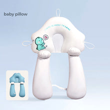 Load image into Gallery viewer, Newborn Anti-Rollover Pillow Baby Head Shaping Corrective Pillow for Flat Head Anti-Startle Sleep Baby Safety Sleep Pillow