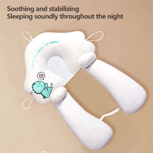 Load image into Gallery viewer, Newborn Anti-Rollover Pillow Baby Head Shaping Corrective Pillow for Flat Head Anti-Startle Sleep Baby Safety Sleep Pillow