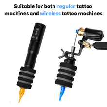 Load image into Gallery viewer, Non-Slip Grip for Tattoo Needles Cushioned Textured Sponge Tattoo Grips Universal Sponge Handle Sleeve Grey 32mm Tattoo Machine Grip Accessory