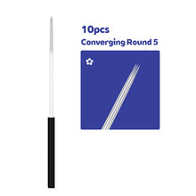 Load image into Gallery viewer, 3RL/5RL Tattoo Needle Cartridges Stainless Steel Microblading Needles Korean Style Tattoo Liner & Shader Tips For Foggy Eyebrows And Lip Tattoos