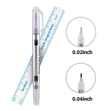 Load image into Gallery viewer, Korean Style Temporary Tattoo Liner Marker Pen Professional Brow Shaping Dual Tip Marker Smudge-proof Portable Microblading Assistant