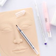 Load image into Gallery viewer, Korean Style Temporary Tattoo Liner Marker Pen Professional Brow Shaping Dual Tip Marker Smudge-proof Portable Microblading Assistant
