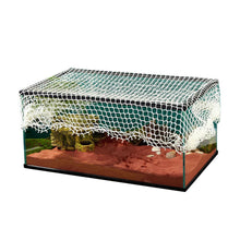 Load image into Gallery viewer, Durable Turtle Escape Proof Net Nylon Reptile Anti-Jump Fish Tank Cover Cat-Proof Adjustable Spring Buckle Mesh Cover Aquatic Pet Accessories