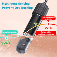 Load image into Gallery viewer, USB/Plug Mini Aquarium Heater Safe Shrimp/Turtle/Fish/Reptiles 27-26℃ Thermostat Aquarium Basking Heater USB Small Tank Heater