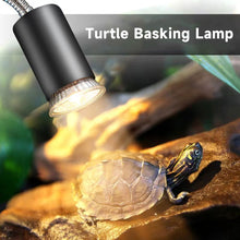Load image into Gallery viewer, Turtle Basking Heater for Calcium UVA+UVB Terrarium Heat Lamp Turtles/Lizards/Frogs/Iguanas Simulates Natural Sunlight For Reptile Tanks