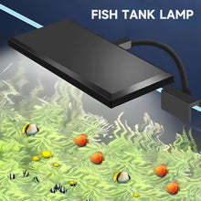 Load image into Gallery viewer, USB Aquarium LED Planted Tank Light Clip-on 6-Row LED Aquascaping Lamp For Nano Fish Planted Tank Betta/Small Aquariums Accessories