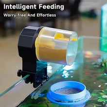 Load image into Gallery viewer, Smart Timer Tank Feeder Ornamental Fish Turtle Large Capacity Aquarium Feeder Fish Food Dispenser Smart Aquarium Accessory