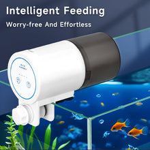 Load image into Gallery viewer, Automatic Timer Fish Tank Feeder Silent Battery Powered Multi-function Fish Food Dispenser Travel Aquarium Companion Smart Fish Tank Accessory