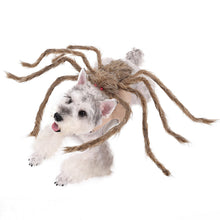 Load image into Gallery viewer, Novelty Halloween Pet Spider Costume Cute Dogs Cats Vibrant Plush Spider Outfit Easy Wear Pet Party Cosplay Dress Suit Pet Costume